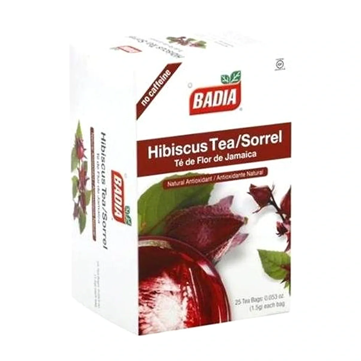 HIBISCUS TEA BAGS/ TE DE HIBISCO 25 BAGS imagen 2