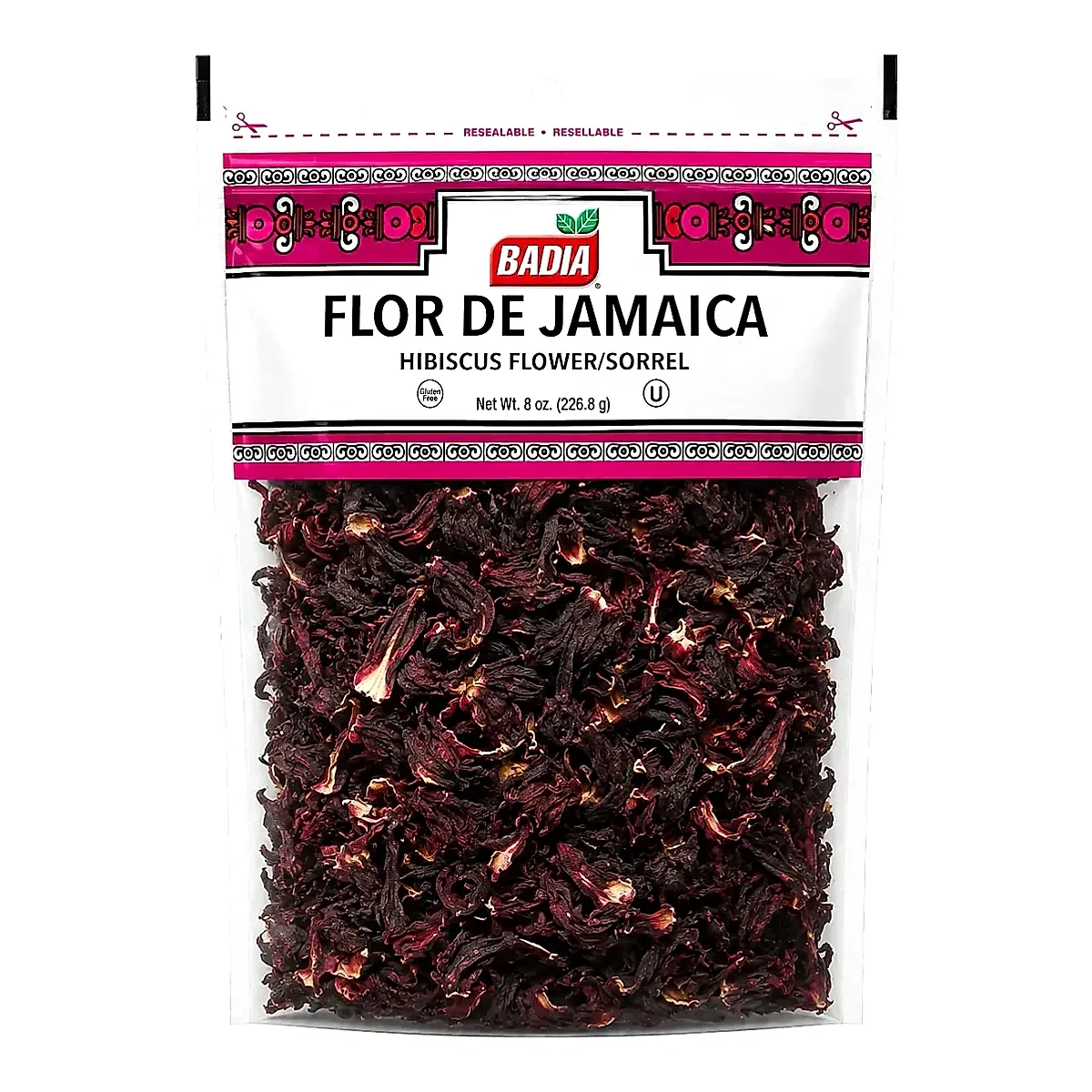 FLOR DE JAMAICA (HIBISCUS FLOWERS) 8 OZ