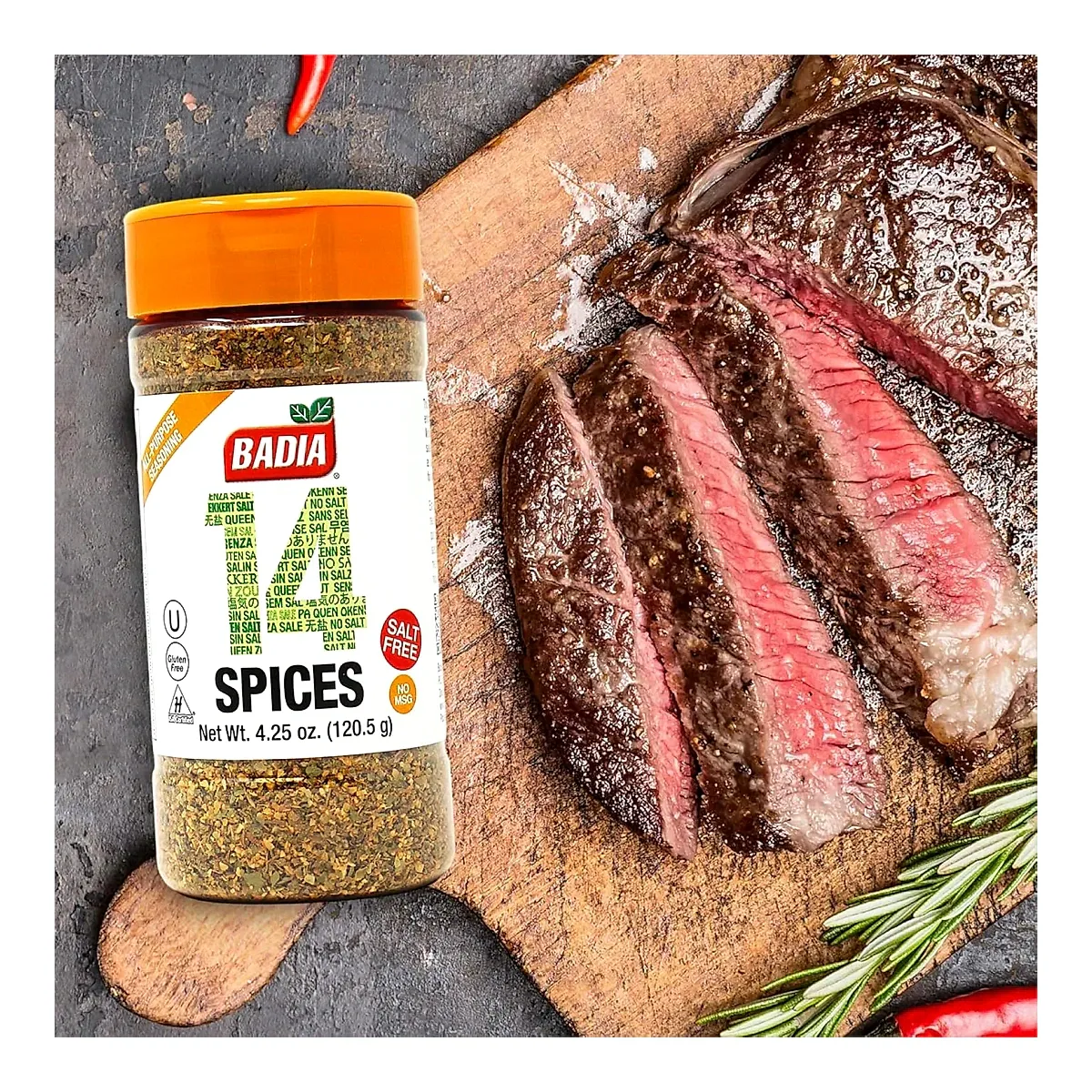14 SPICES ALL PURPOSE SEASONING 6/4.25 imagen 2