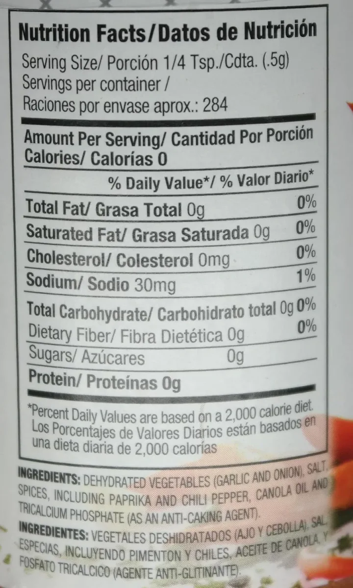 PINTO BEAN SEASONING 6/5.5 OZ imagen 2