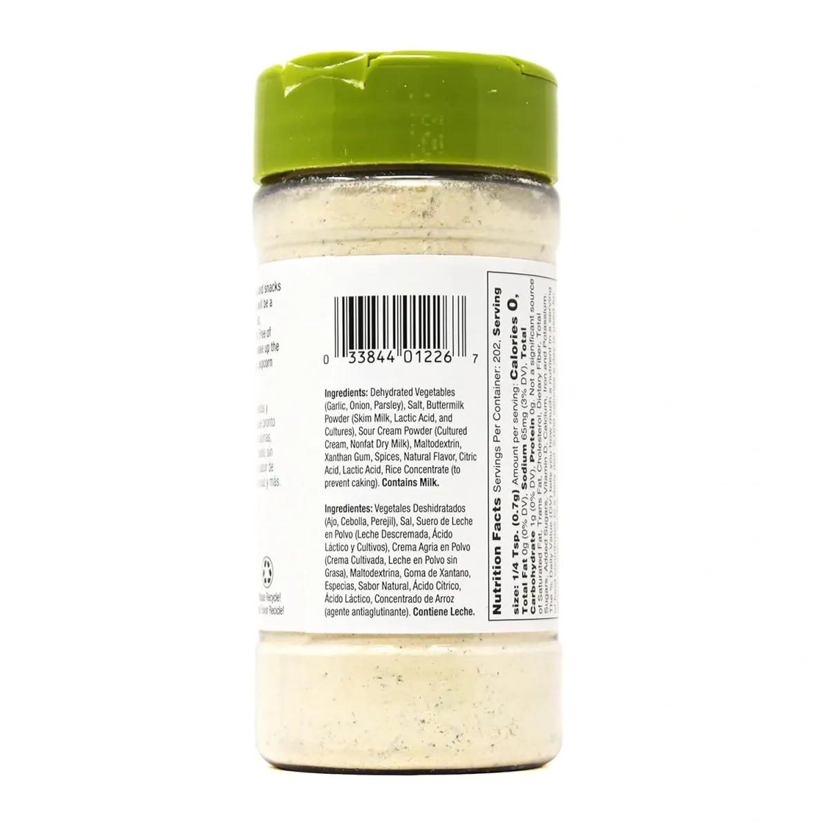 RANCH ALL PURPOSE SEASONING 6/5OZ imagen 2