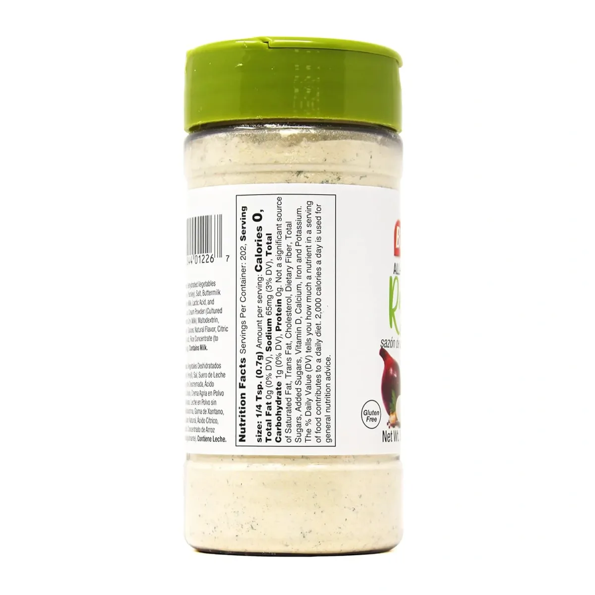 RANCH ALL PURPOSE SEASONING 6/5OZ imagen 4