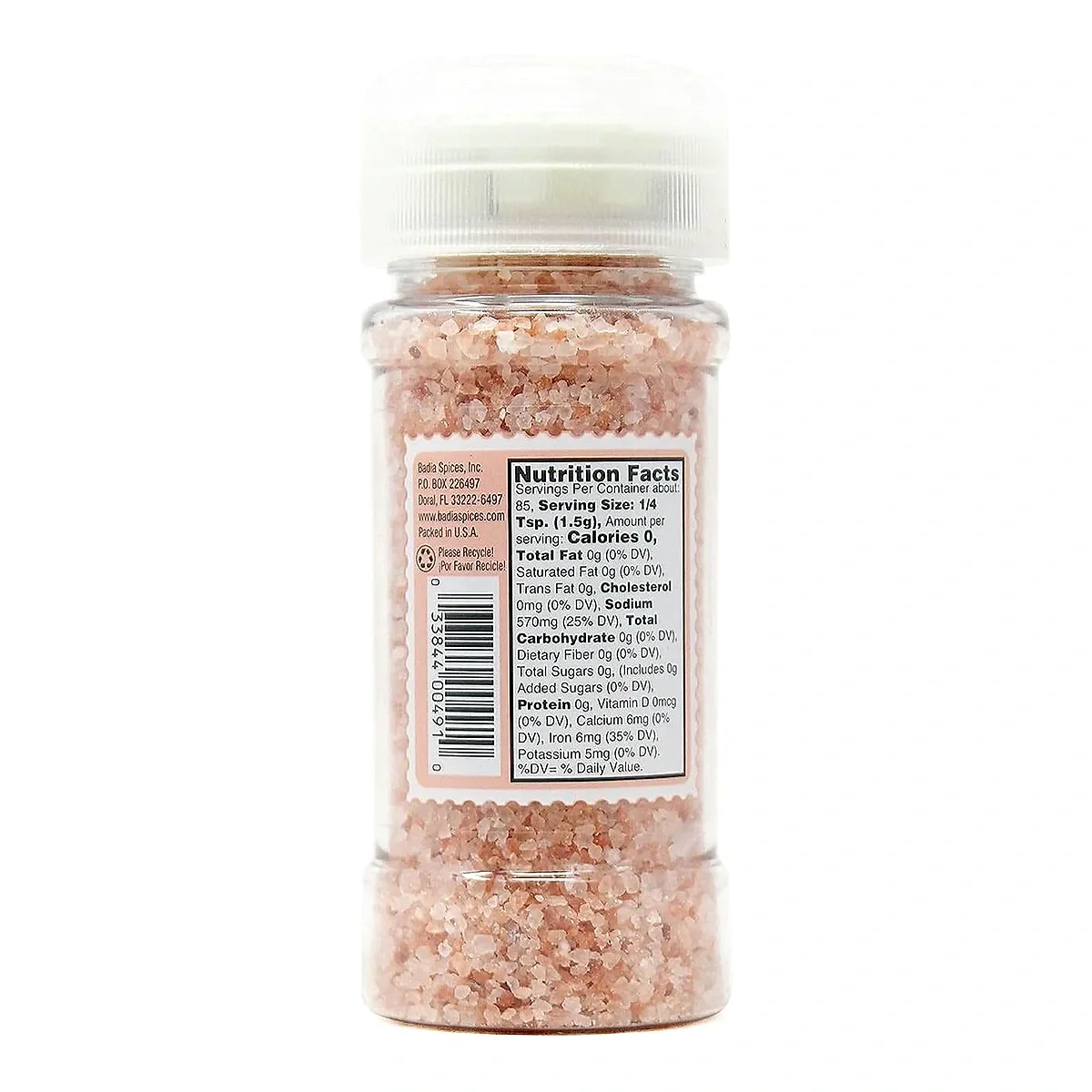 PINK HIMALAYAN SALT GRINDER 8/4.50 ONZ imagen 2