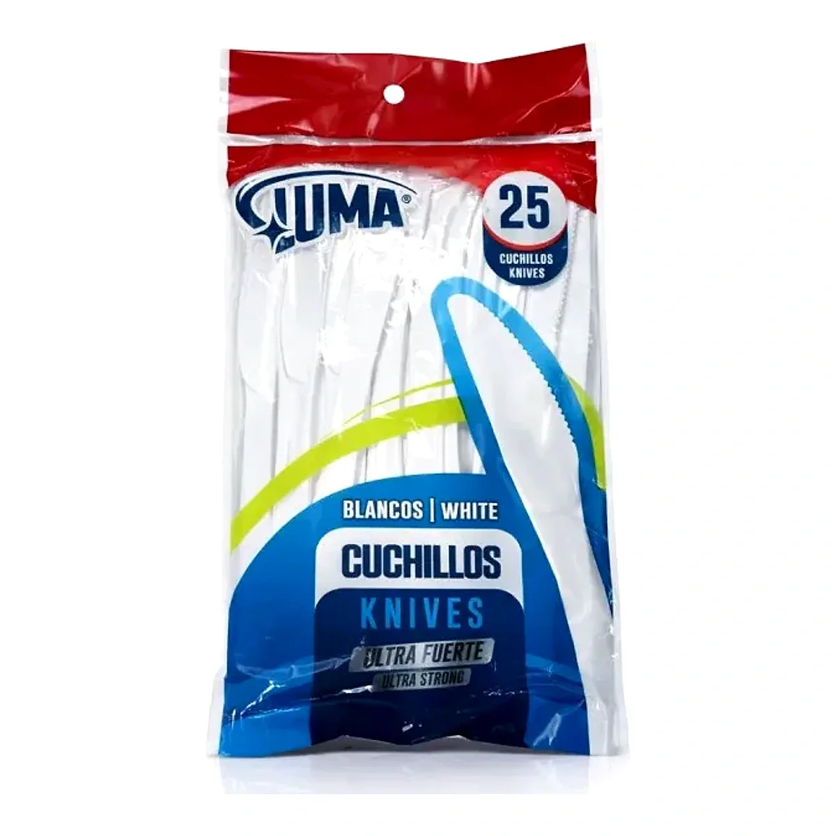 CUCHILLO BLANCO 48/25PZ