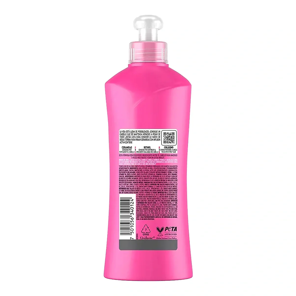 CREMA DE PEINAR SEDAL  CERAMIDAS 12/300ML imagen 2